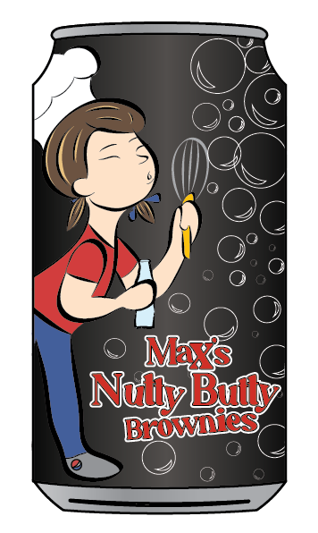 Max&#39;s Nutty Butty Brownies
